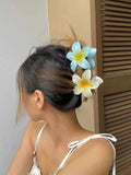 Gradient Flower Hair Clip - PAINEVIDA