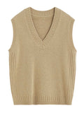 Sleeveless Knitted Vest