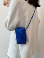 Urban Solid Color Phone Bag PU Shoulder Bag by painevida