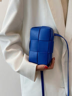 Urban Solid Color Phone Bag PU Shoulder Bag by painevida
