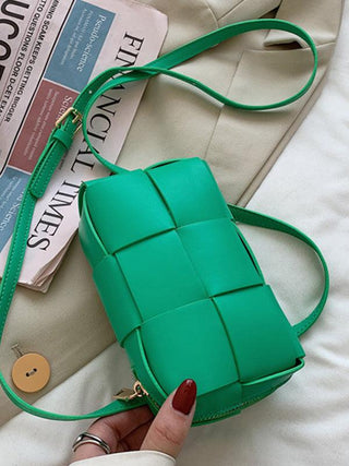 Urban Solid Color Phone Bag PU Shoulder Bag