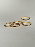 Handmade Concave Diamond Simple Ring by painevida