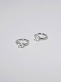 s925 Silver Moissanite Simple Earrings