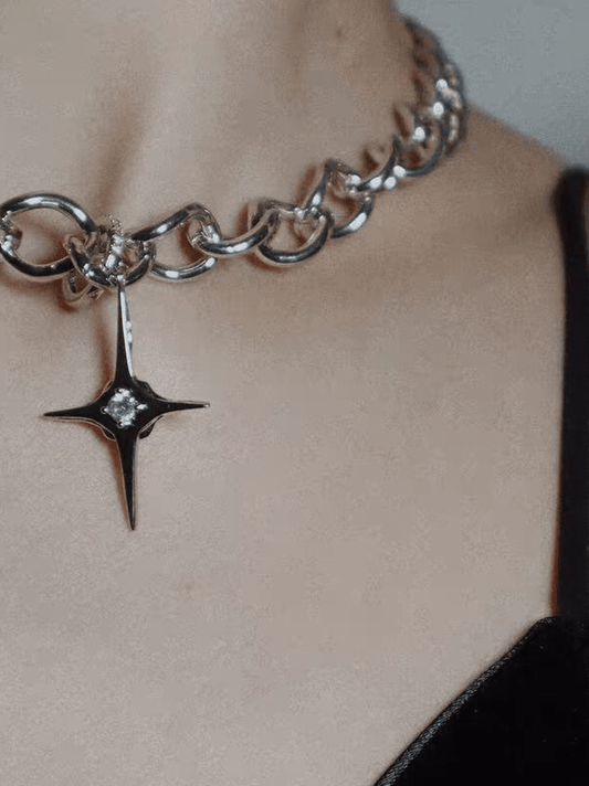 Cross Clavicle Chain Necklace