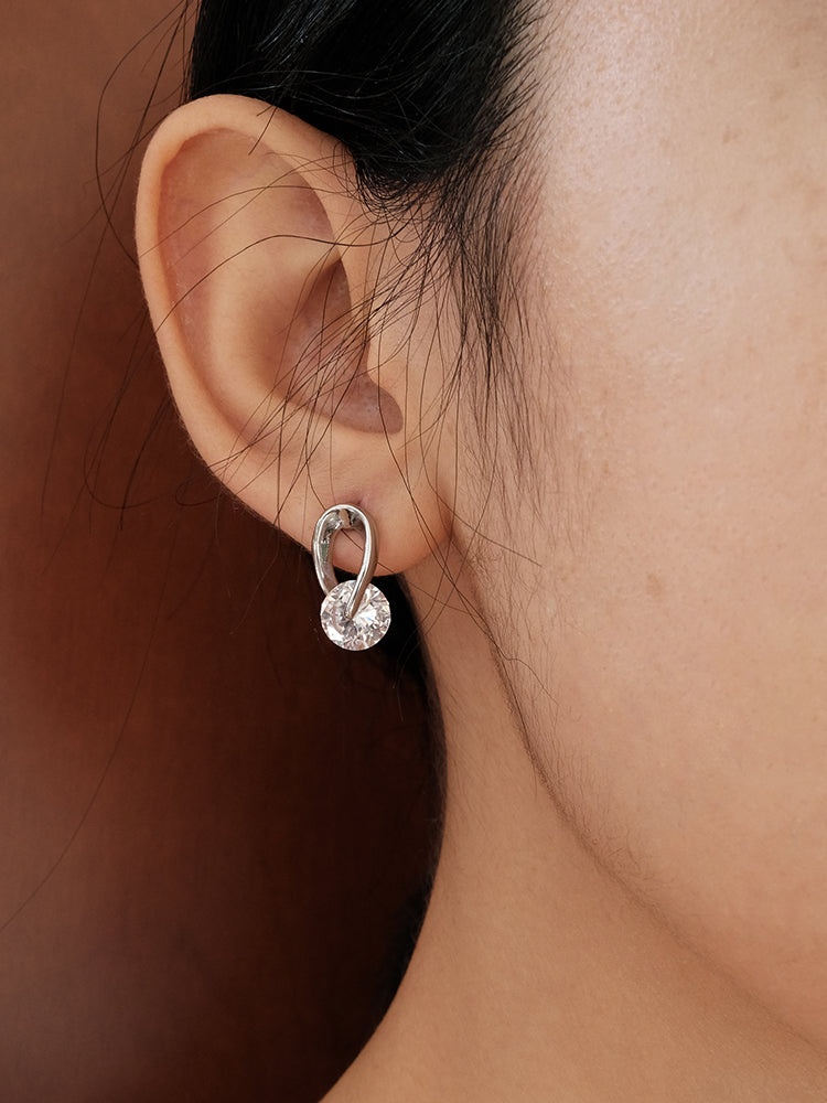 3A Lively Colorful Flashing Small Earrings