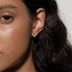 s925 Silver Moissanite Simple Earrings