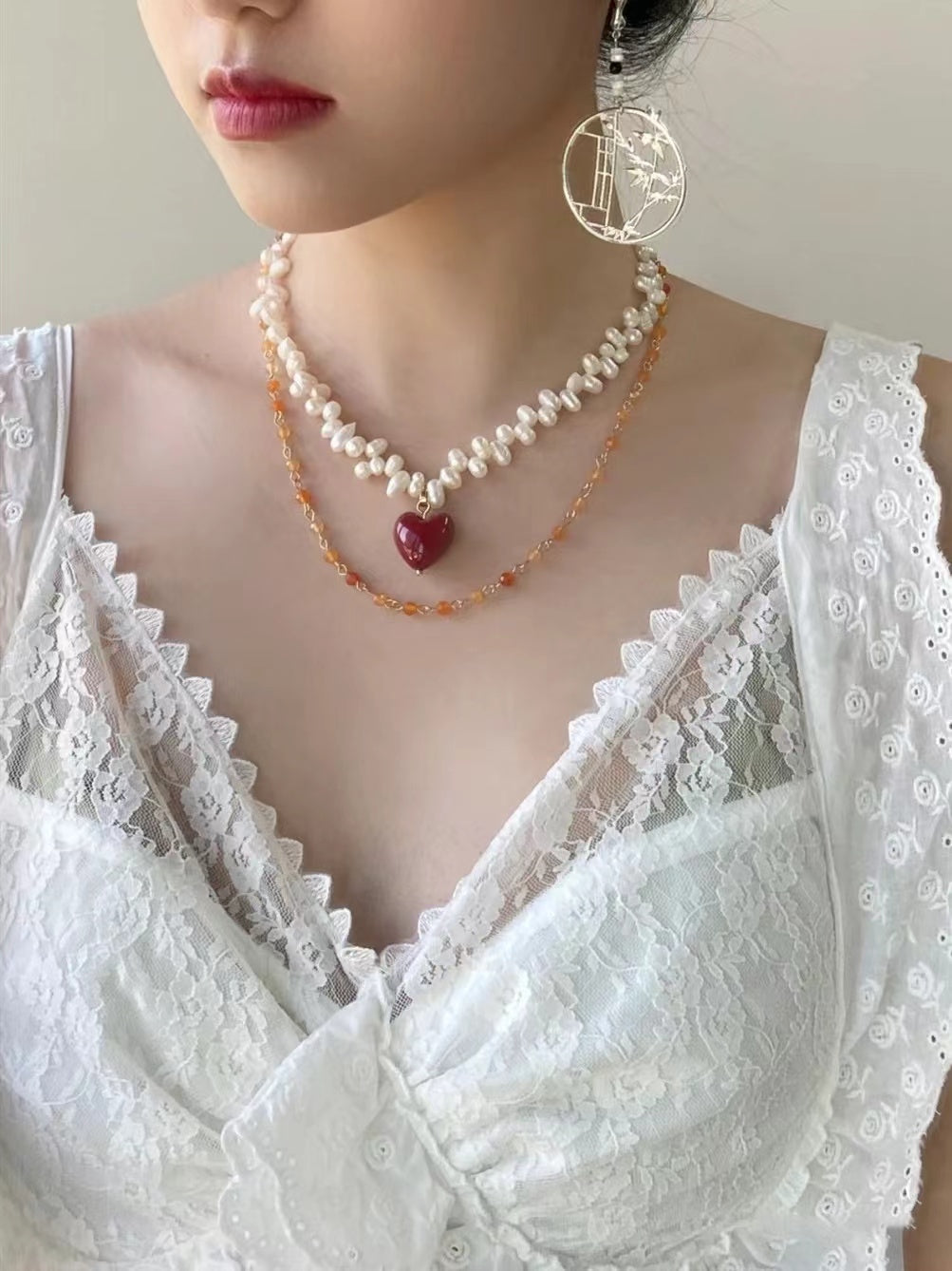 Sexy See-through Lace Strap Dress - PAINEVIDA