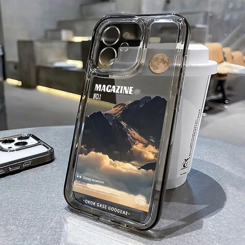 Moutain Magazine Shockproof Phone Case