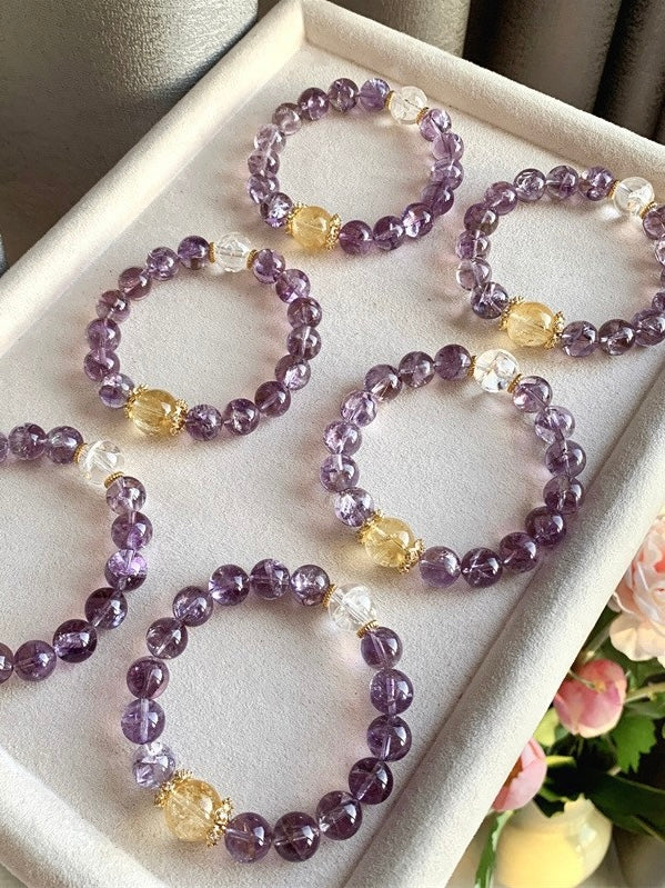 Natural Purple Asai Energy Crystal