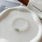 Natural White Crystal Bracelet