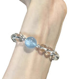 Natural White Crystal Bracelet