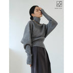 Vintage Turtleneck Knit Sweater