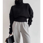 Vintage Turtleneck Knit Sweater