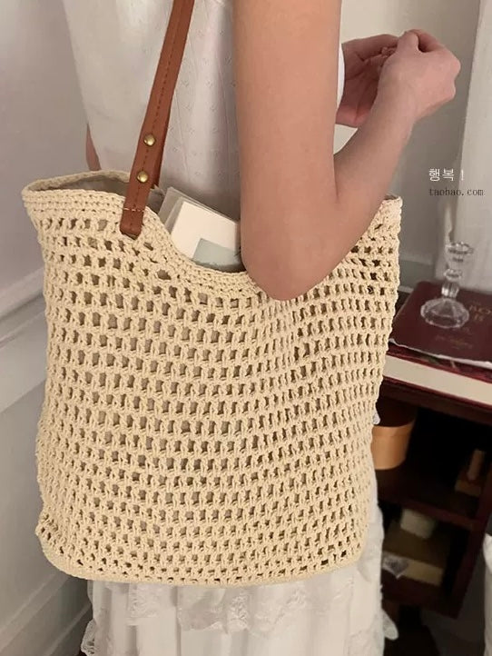 Woven Versatile Tote Bag by painevida