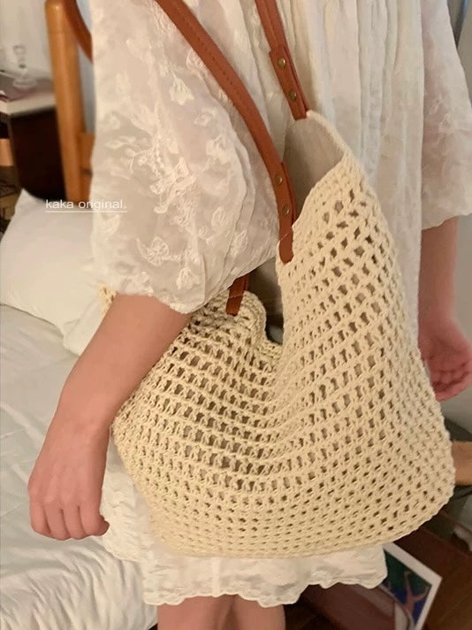 Woven Versatile Tote Bag by painevida