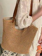 Woven Versatile Tote Bag by painevida