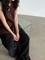 V-Neck Linen T-Shirt