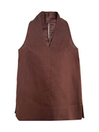 V-Neck Linen T-Shirt