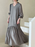 French Design Fishtail Dress