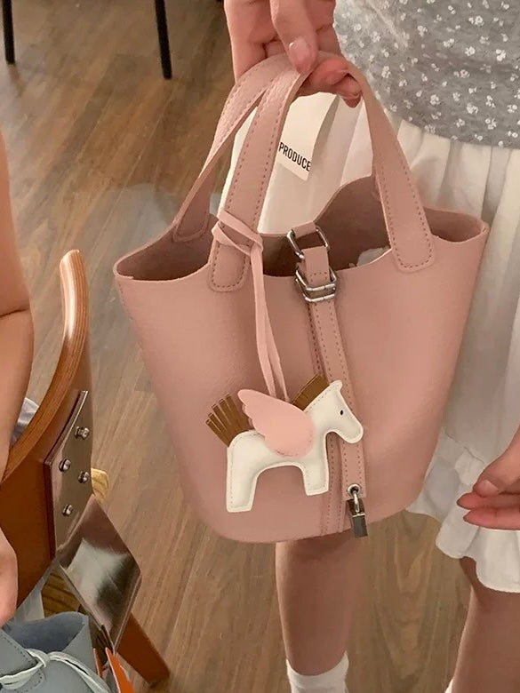 Fashion Basket Messenger Bag by painevida