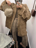 100% Linen Loose Coat