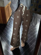 Custom-Made Tencel Cotton And Linen Flared Trousers