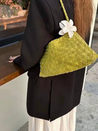 Vintage Woven Shoulder Bag by painevida