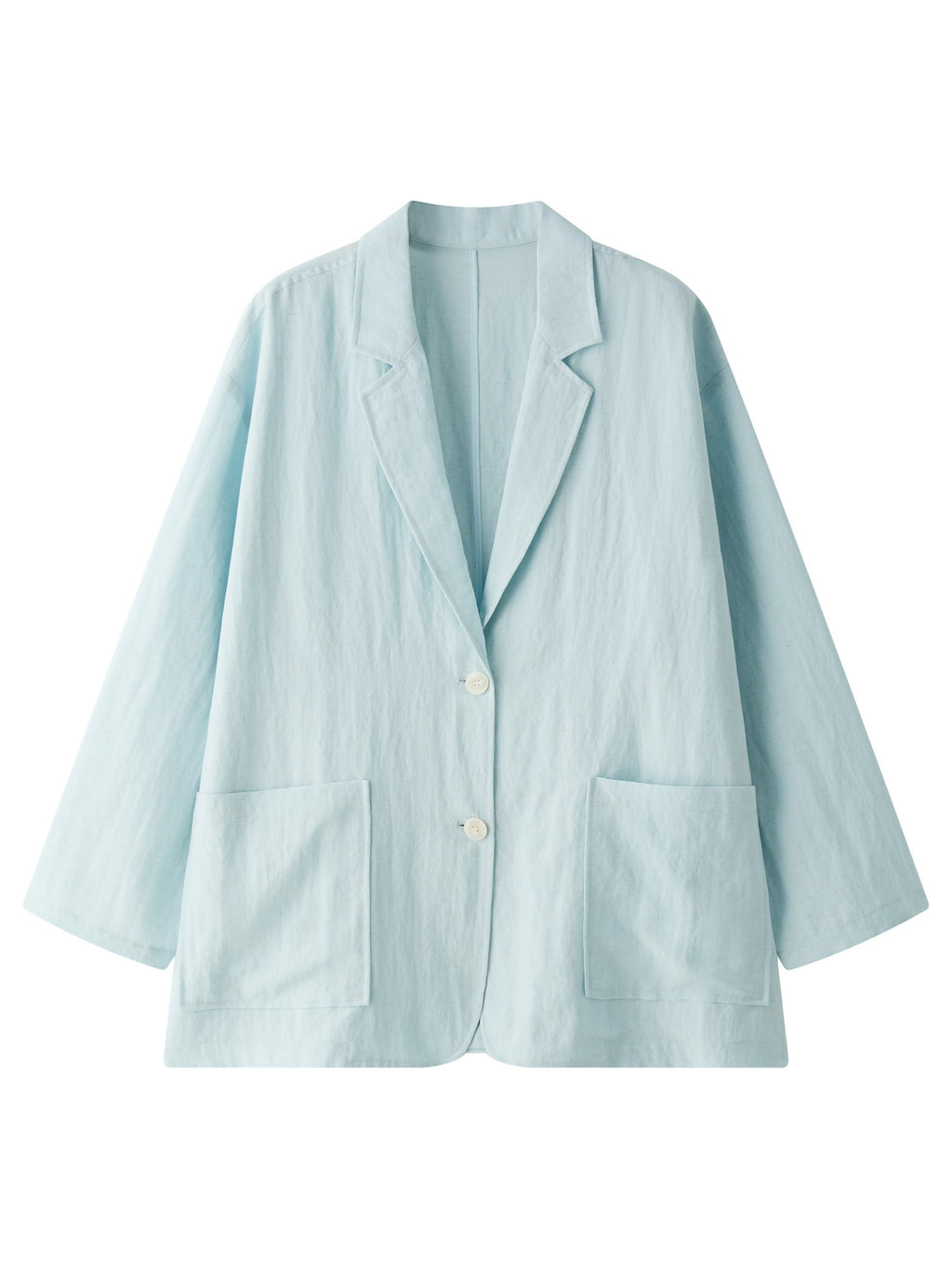 Old Money Style Tencel Linen Suit Loose Jacket