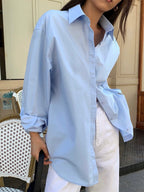 Loose Urban Long-Sleeved Shirt