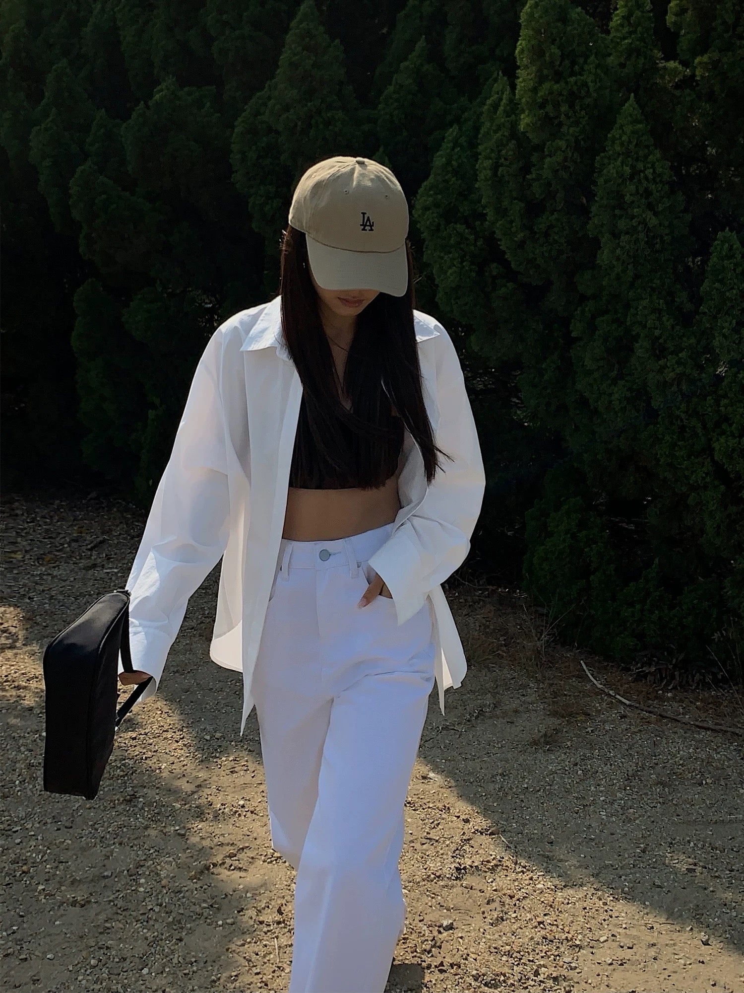 Loose Urban Long-Sleeved Shirt