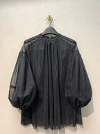 Gauze See-Through Shirt&Camisoles 2 Set - PAINEVIDA