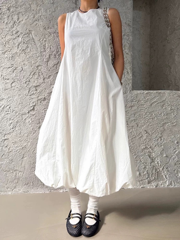 Sleeveless Bud Tank Dress