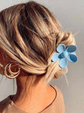 Candy Color Flower Hair Clip - PAINEVIDA
