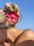 Candy Color Flower Hair Clip - PAINEVIDA