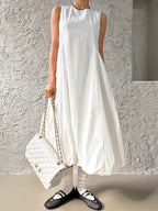 Sleeveless Bud Tank Dress