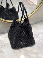Hand-Pressed Woven Tote Bag by painevida