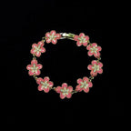 Vintage Small Peach Blossom Bracelet by painevida