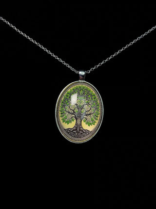 Vintage Tree of Life Necklace by painevida