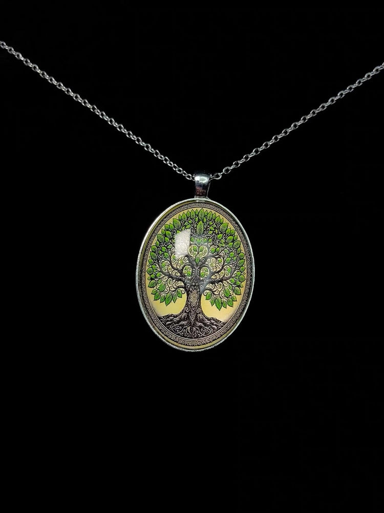 Vintage Tree of Life Necklace by painevida