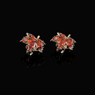 Vintage Maple Leaf Earrings by painevida