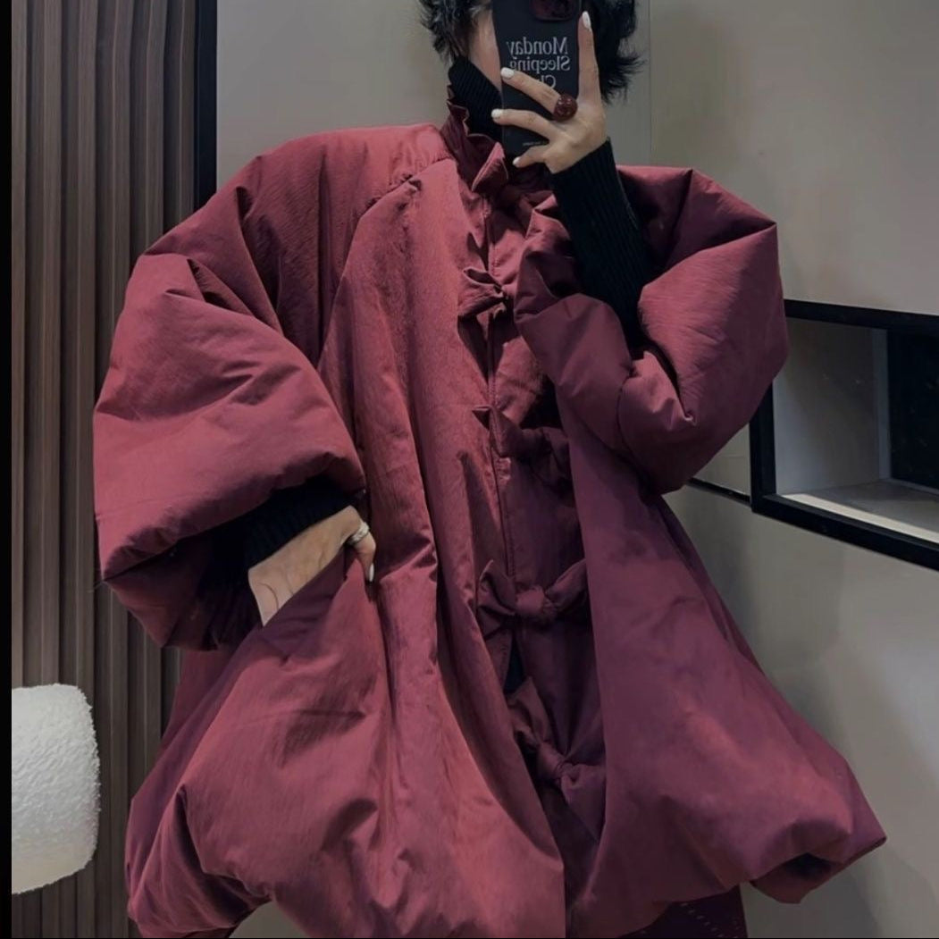 Loose Thick Bud Cotton Puffer Jacket