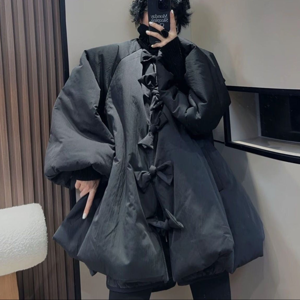 Loose Thick Bud Cotton Puffer Jacket