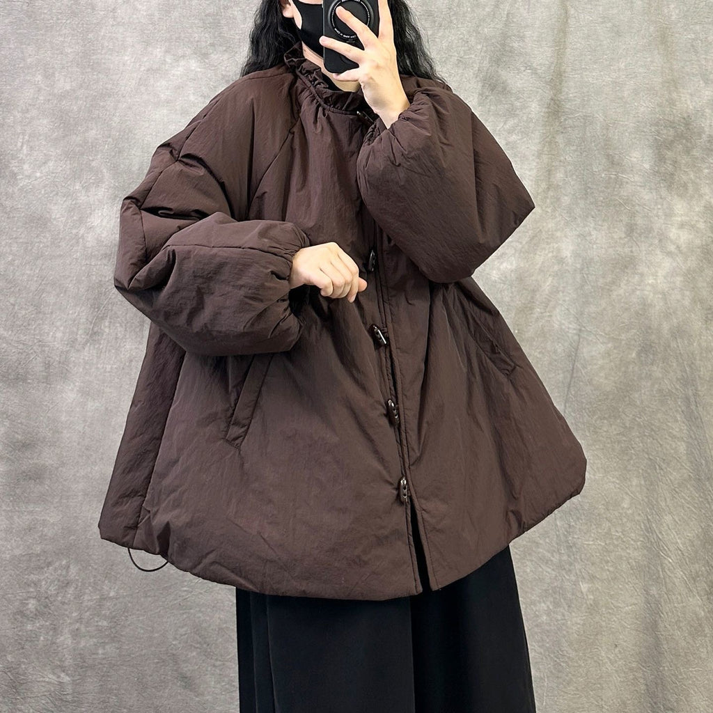 Thickened Warm Loose Large Size Cotton Coat