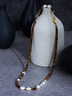 Original Vintage Baroque Pearl Necklace by painevida