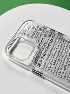 Alphabet Museum Shockproof Phone Case