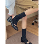 Polka Dot Slouch Socks by painevida