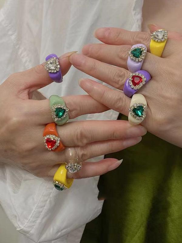 Vintage Heart Diamond Ring by painevida