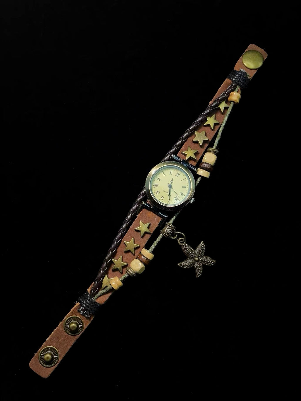 Vintage Medieval Star-Shaped Watch