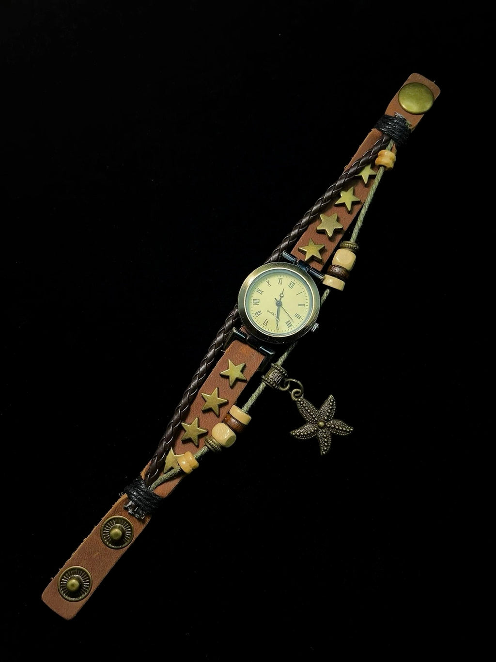 Vintage Medieval Star-Shaped Watch