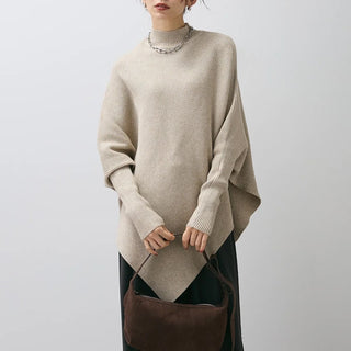 Solid Color Irregular Knitwear - PAINEVIDA